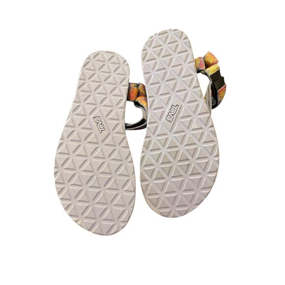 Teva Womens Pastel Multicolor Rainbow Original Universal Sandals Size 8 - Picture 3 of 9